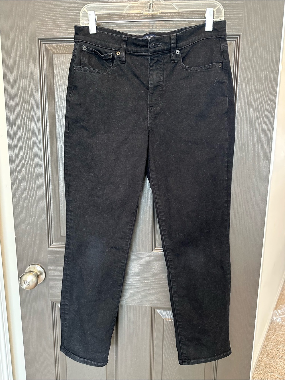 J.Crew Essential Straight Black Jeans Women’s Size 28